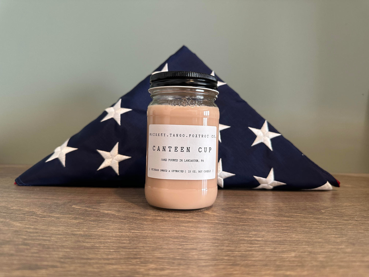 Canteen Cup- Soy Candle