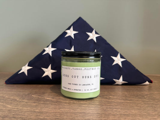 Suns Out Guns Out- Soy Candle