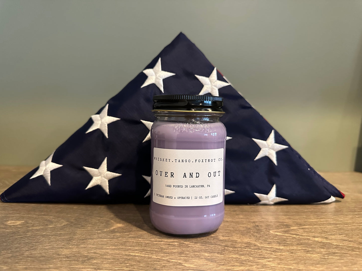 Over and Out- Soy Candle